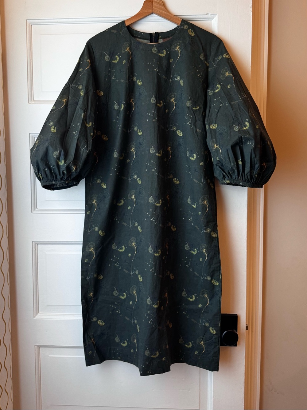 Bel Kazan Olive Dandelion Rika Dress  - Size M